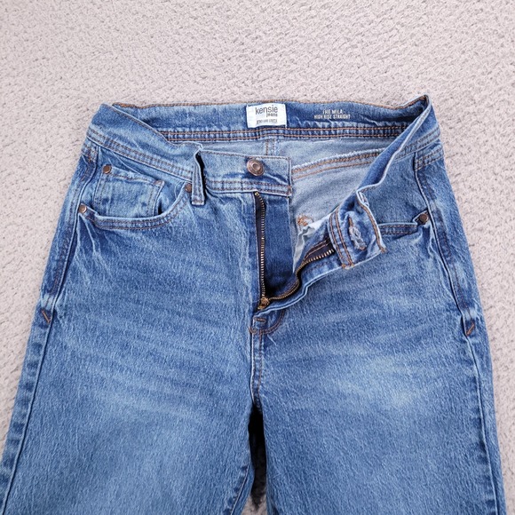 KENSIE Jeans Size 4/27 MILA High Rise Straight Retro Luxe Stretch Denim - Picture 3 of 13